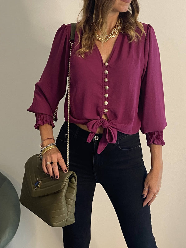 Camicia nodo Poisette