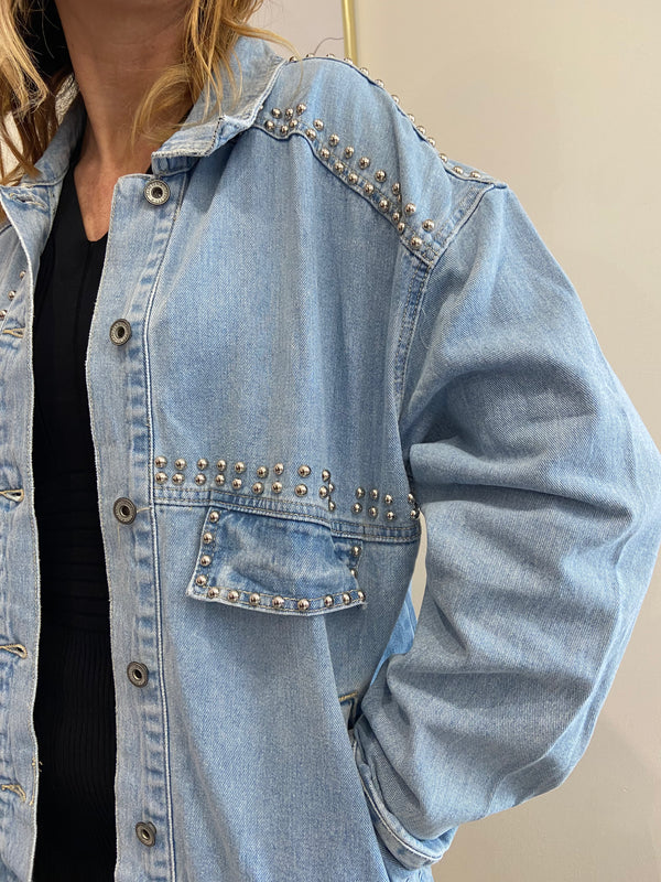 Giacca camicia Poisette