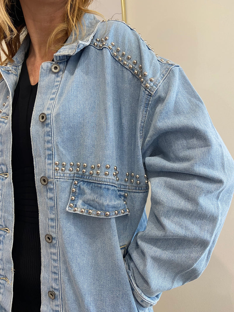 Giacca camicia Poisette