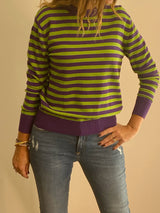 Maglia riga lurex Poisette