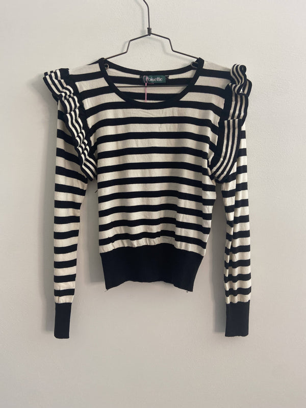 Maglia rouches Poisette