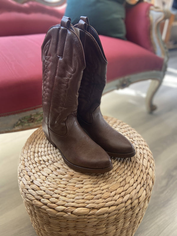 Texano ecopelle impunture